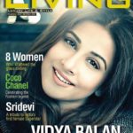 Vidya Balan cover girl for Culturama Living Magazine March 2018 edition
