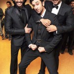 Weird Ranbir Kapoor with Ranveer Singh and Arjun Kapoor