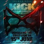 First teaser poster of Salman Khan upcoming movie Kick - First look will be released on 15 June 2014