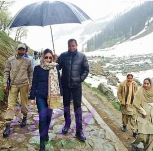 one more of Kareena Kapoor on the set of Bajrangi Bhaijaan